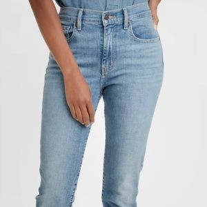 Levis 721 High Rise Skinny Jeans Medium Wash Size 30 w 5 Pocket Style Zip Fly an